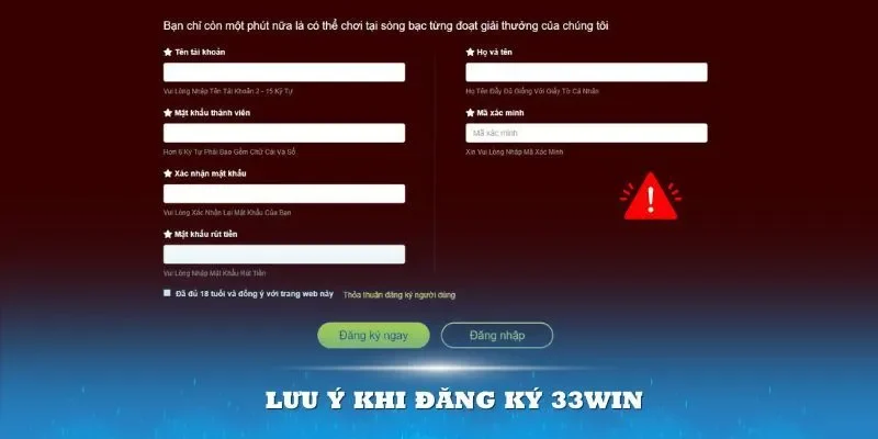 lưu ý khi hướng dẫn đăng ký Lưu ý cần nắm khi thao tác hướng dẫn đăng ký chi tiết