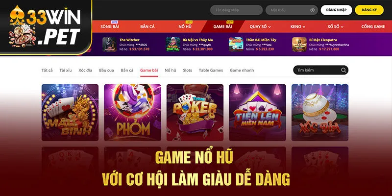 Game nổ hữu với cơ hội làm giàu dễ dàng Game nổ hữu với cơ hội làm giàu dễ dàng