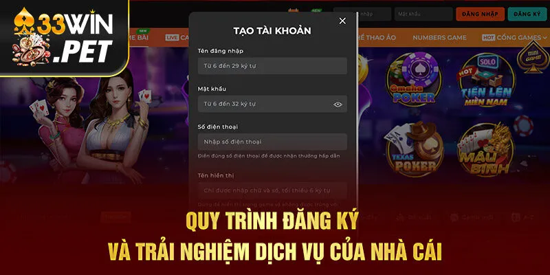 Quy trình đăng ký và trải nghiệm dịch vụ của nhà cái Quy trình đăng ký và trải nghiệm dịch vụ của nhà cái