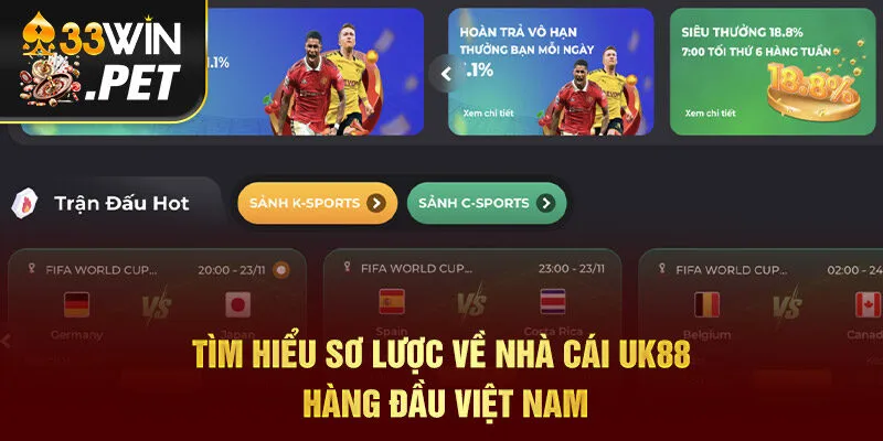 Tìm hiểu sơ lược về nhà cái UK88 hàng đầu Việt Nam Tìm hiểu sơ lược về nhà cái UK88 hàng đầu Việt Nam